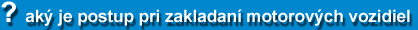 motorov� vozidl�